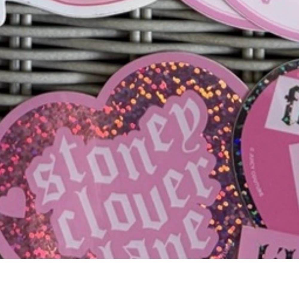 Stoney Clover Lane Pink Holographic Sticker